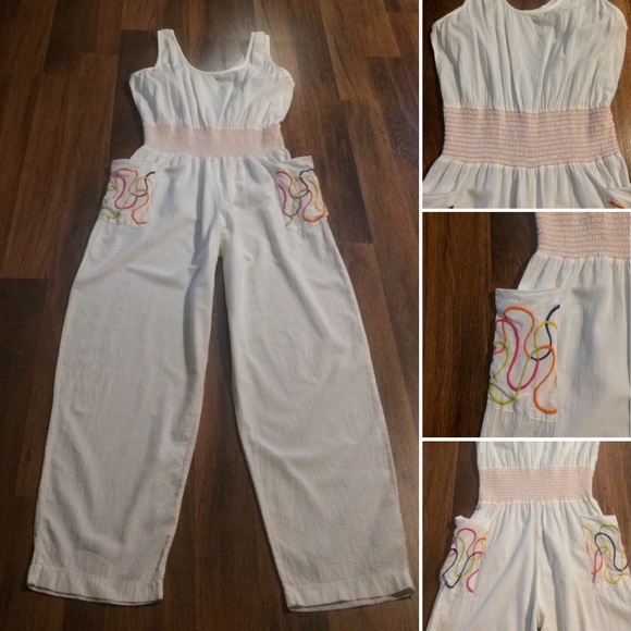 Vintage Other - New Listing! Vintage 80s Gauzy Poolside Jumper